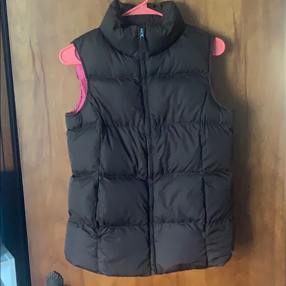 Lands end brown vest